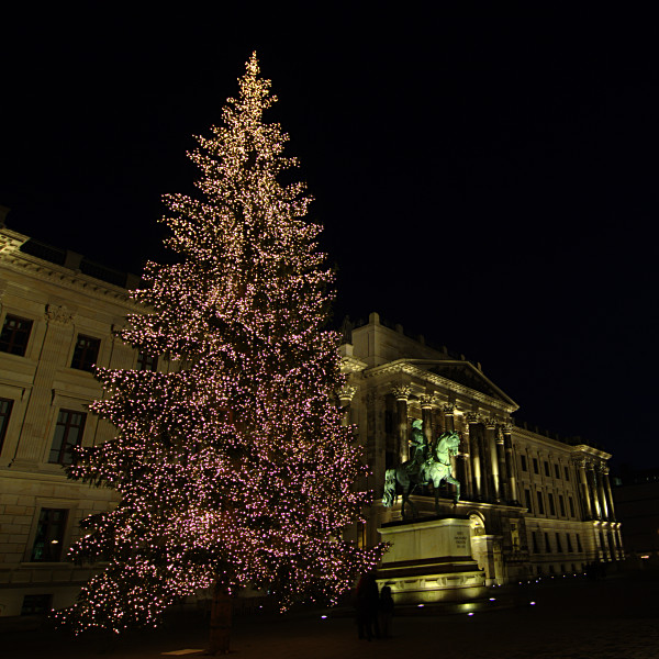 Weihnachtsbaum in Braunschweig